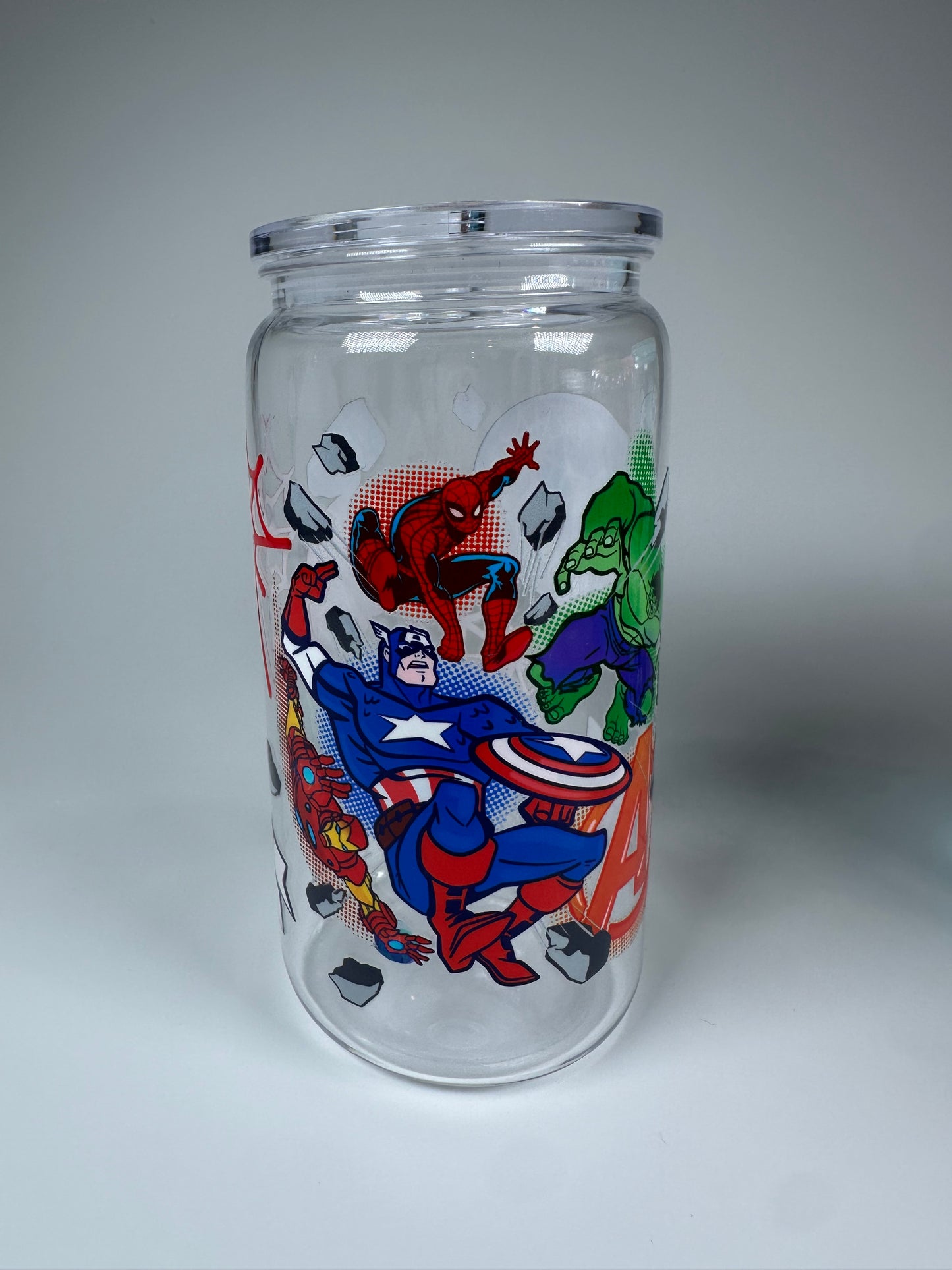 Super heroes Acrylic Cup