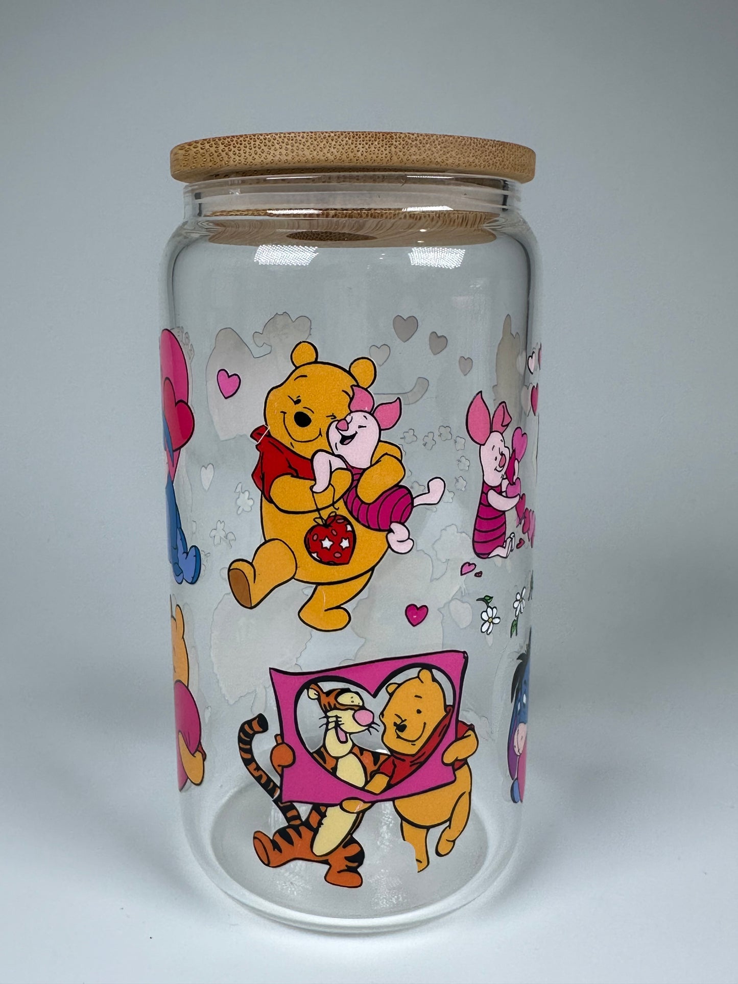Pooh and friends Glass Cup
