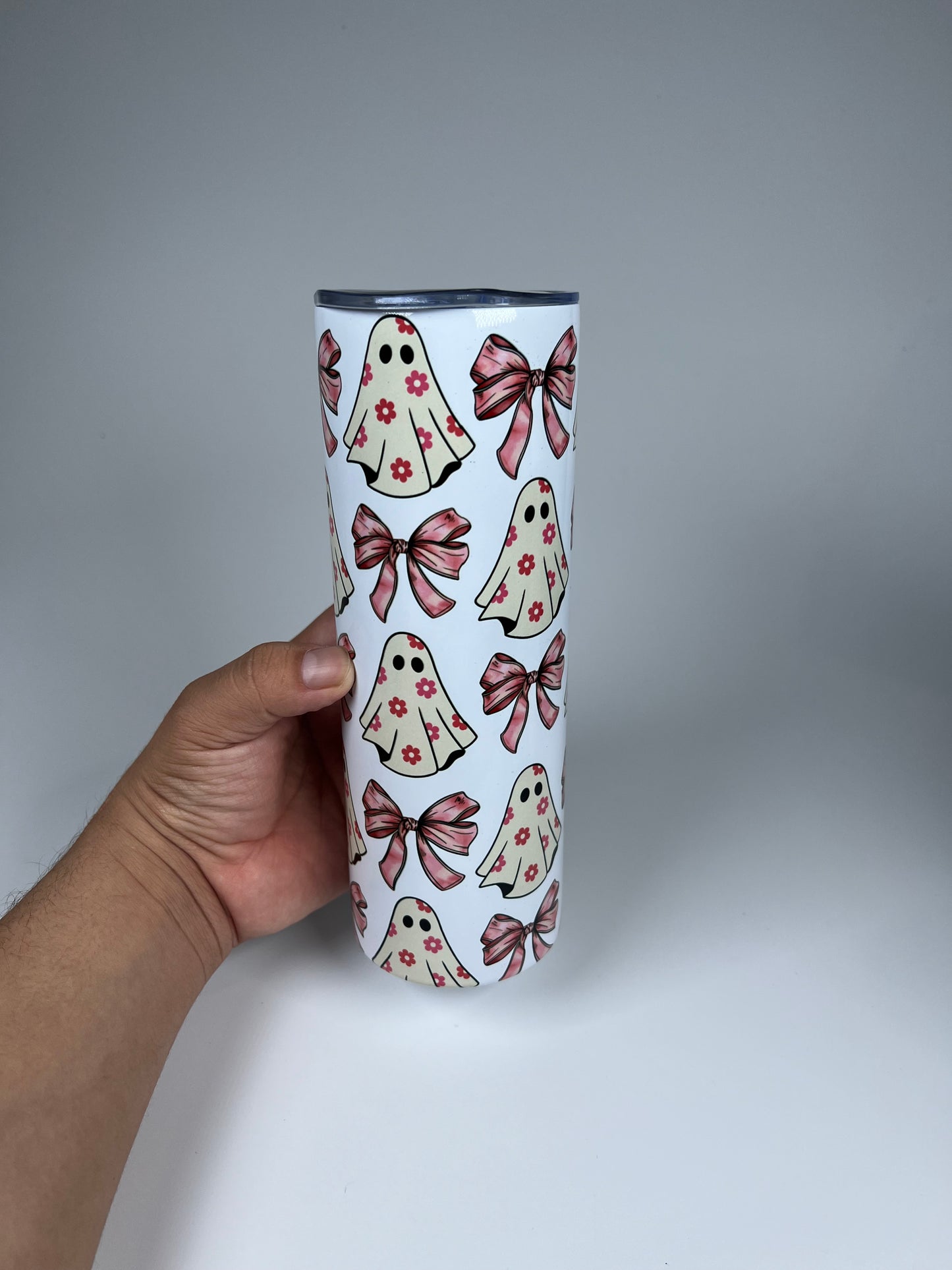 Bow and Ghosts Tumbler