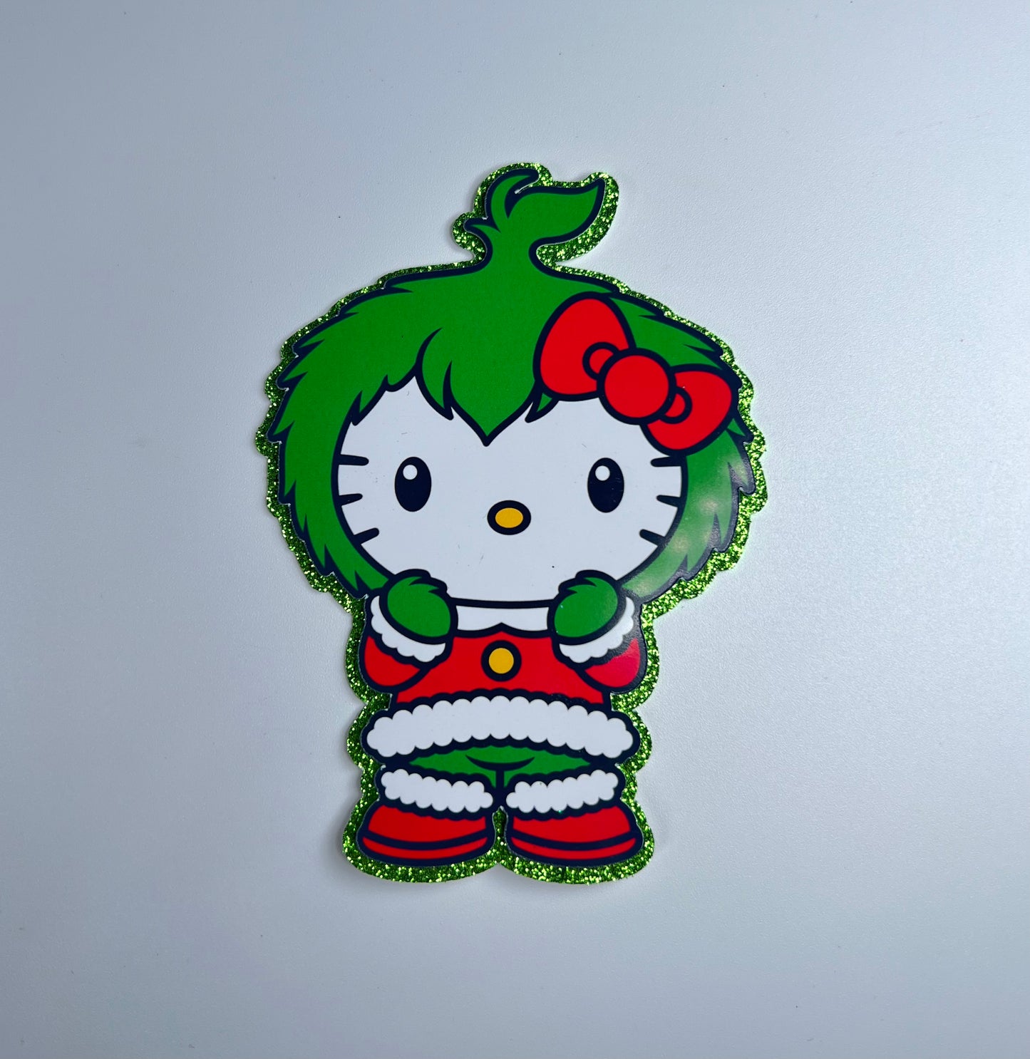 Hk Santa Grinch printed Topper