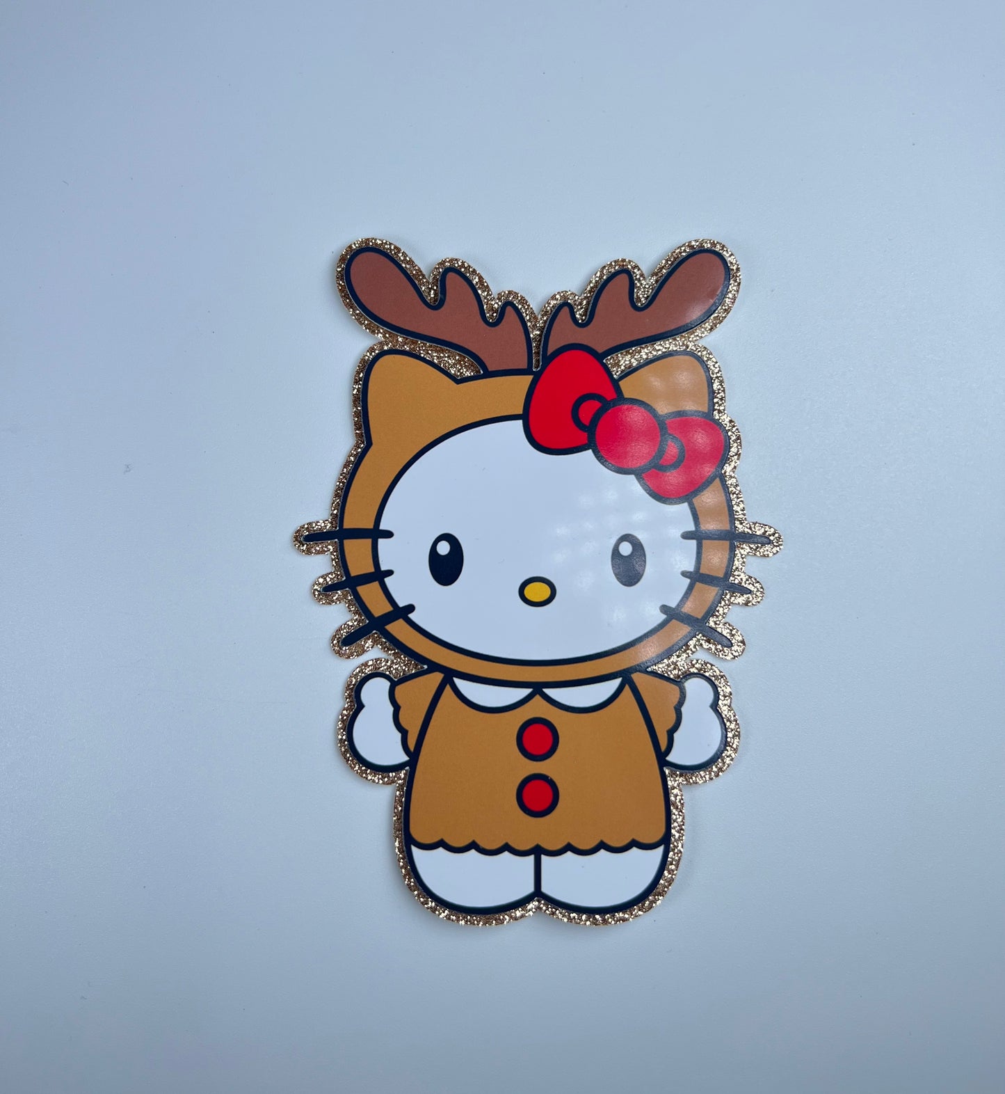 Hk deer printed topper