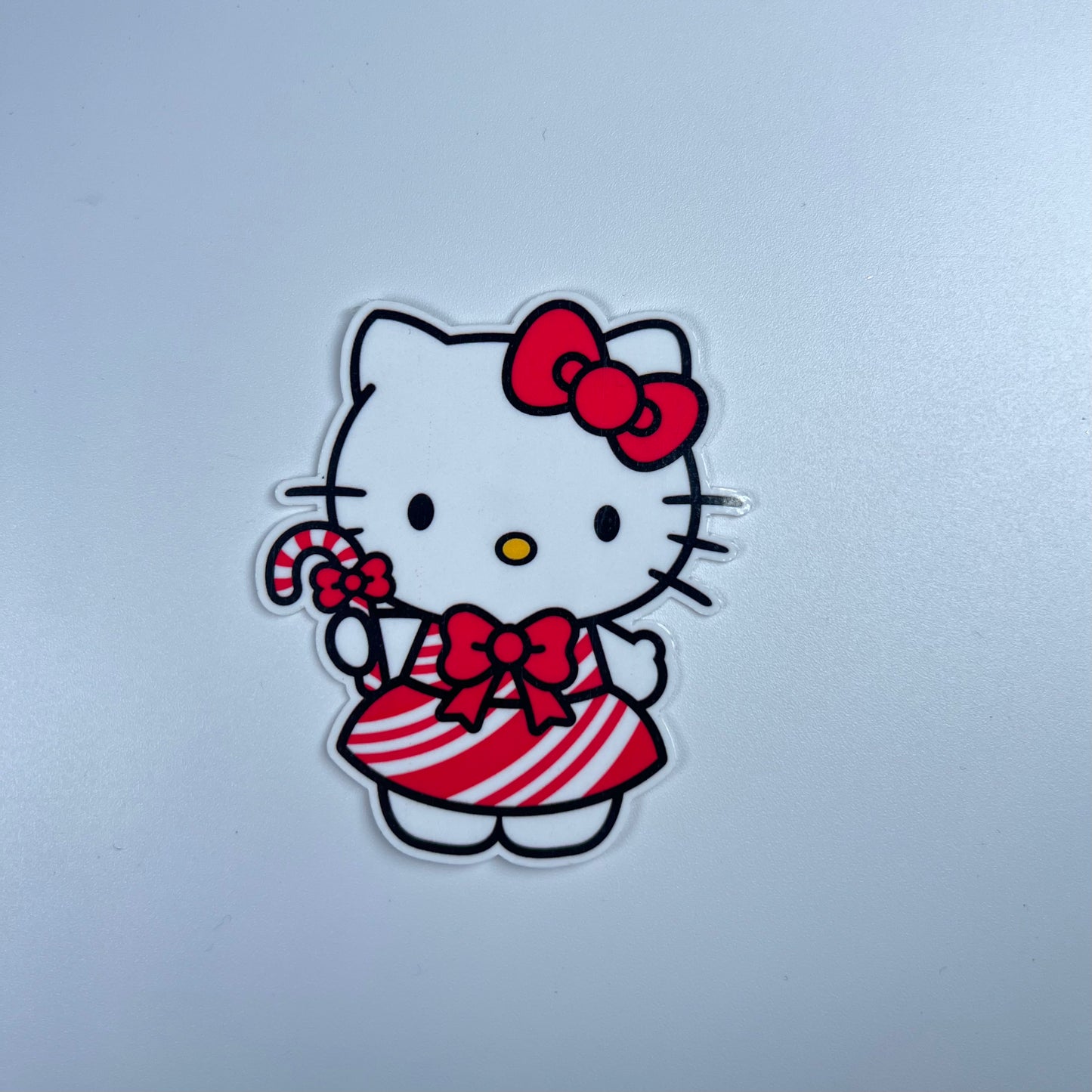 Hk candy cane sticker