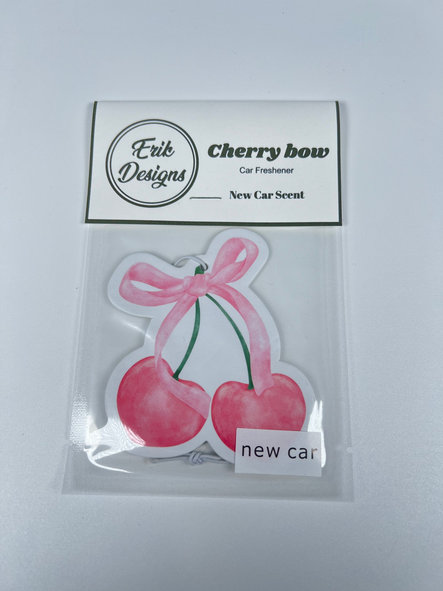 Cherry Bow Car Freshener