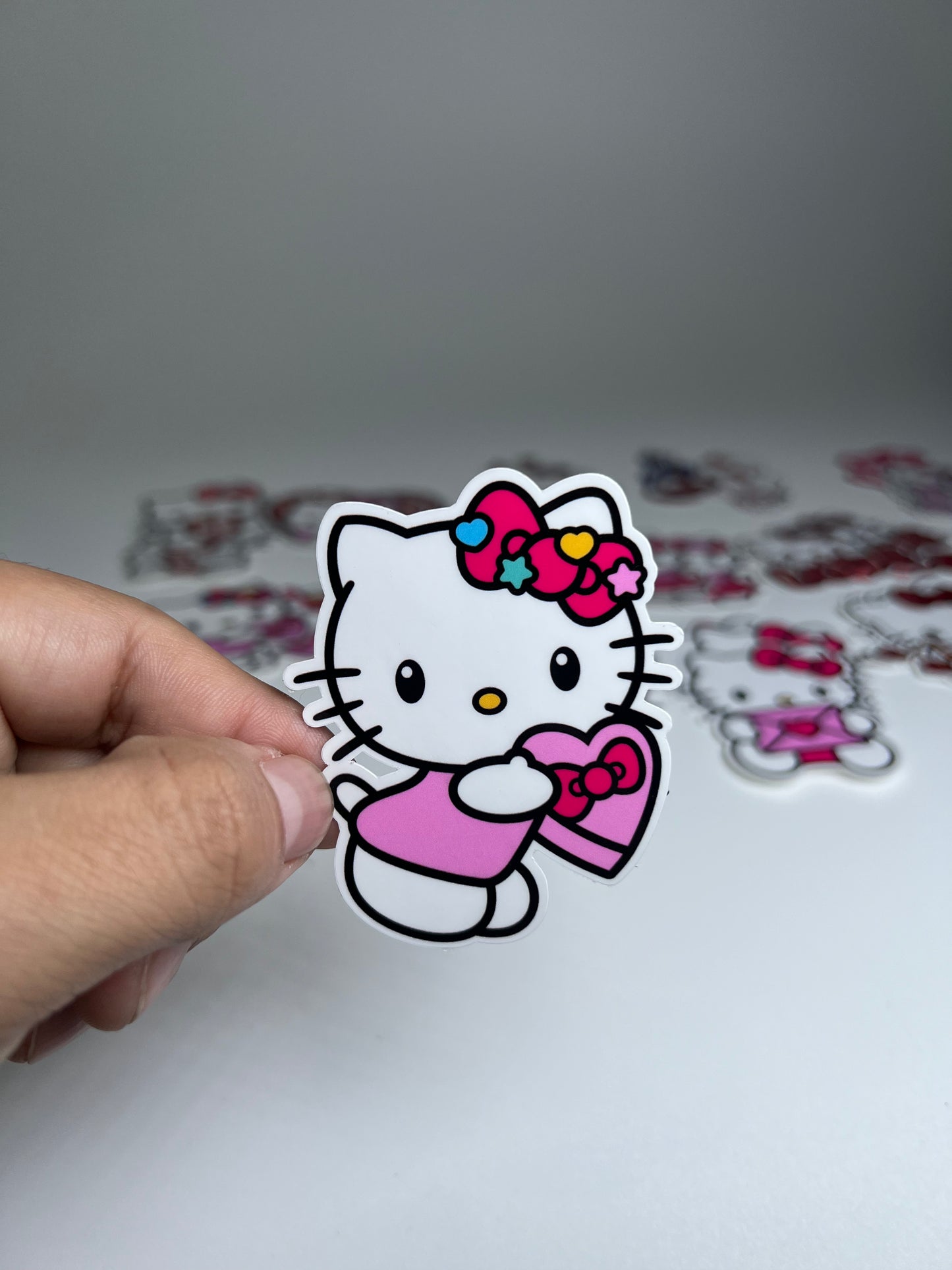 Hk Heart box Sticker