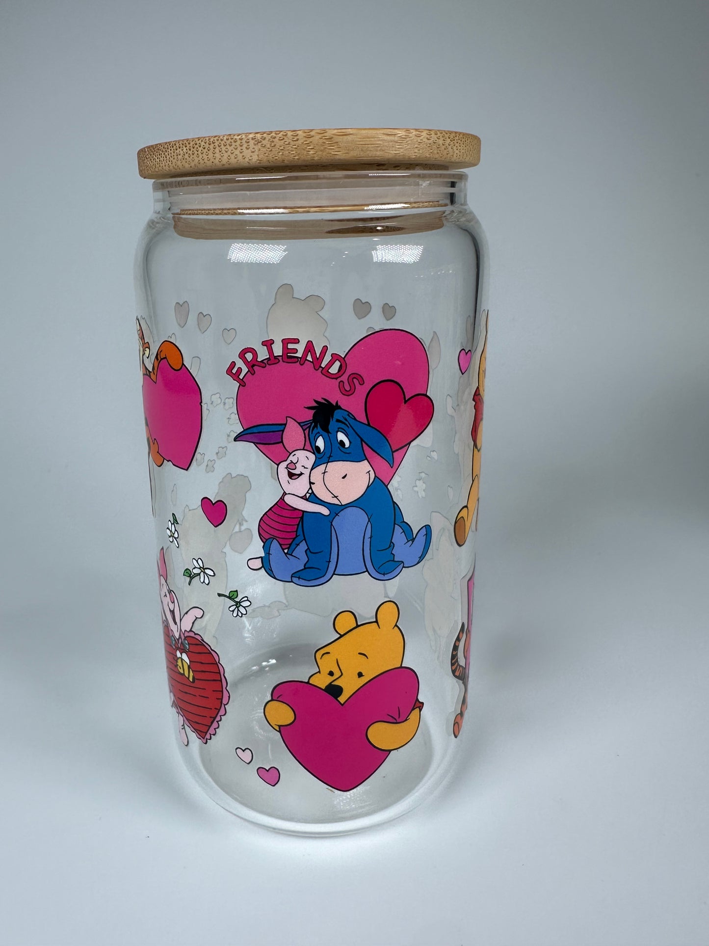 Pooh Glass Cup