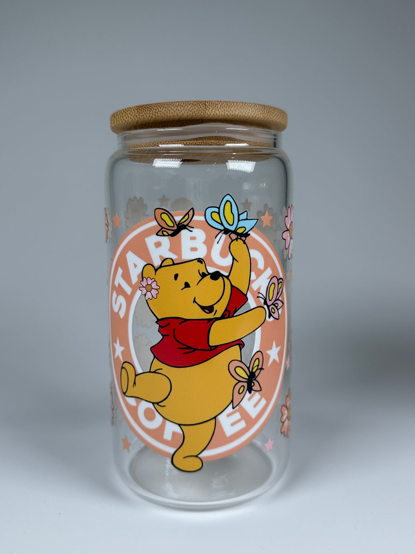 Pooh SB Glass Cup