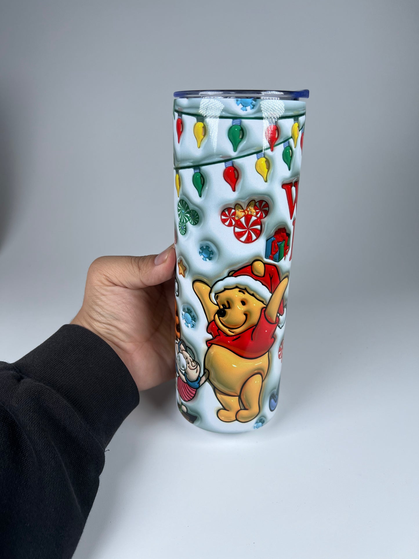 Pooh Christmas Tumbler