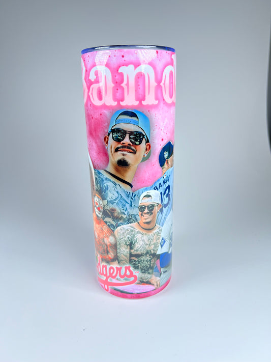 Pink Banda tumbler