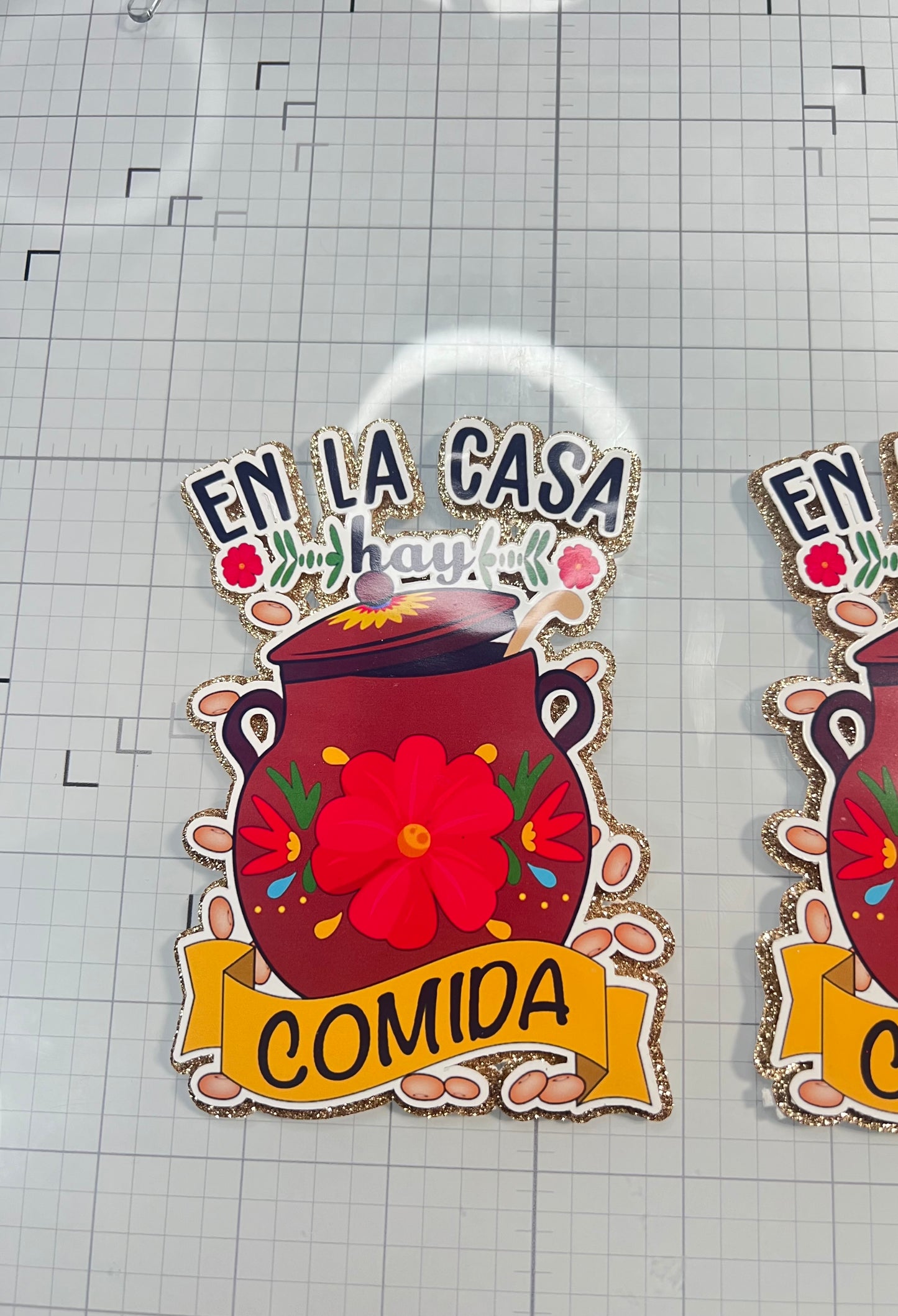 Hay comida printer topper