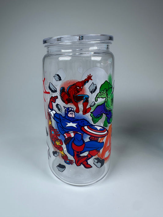 Super heroes Acrylic Cup