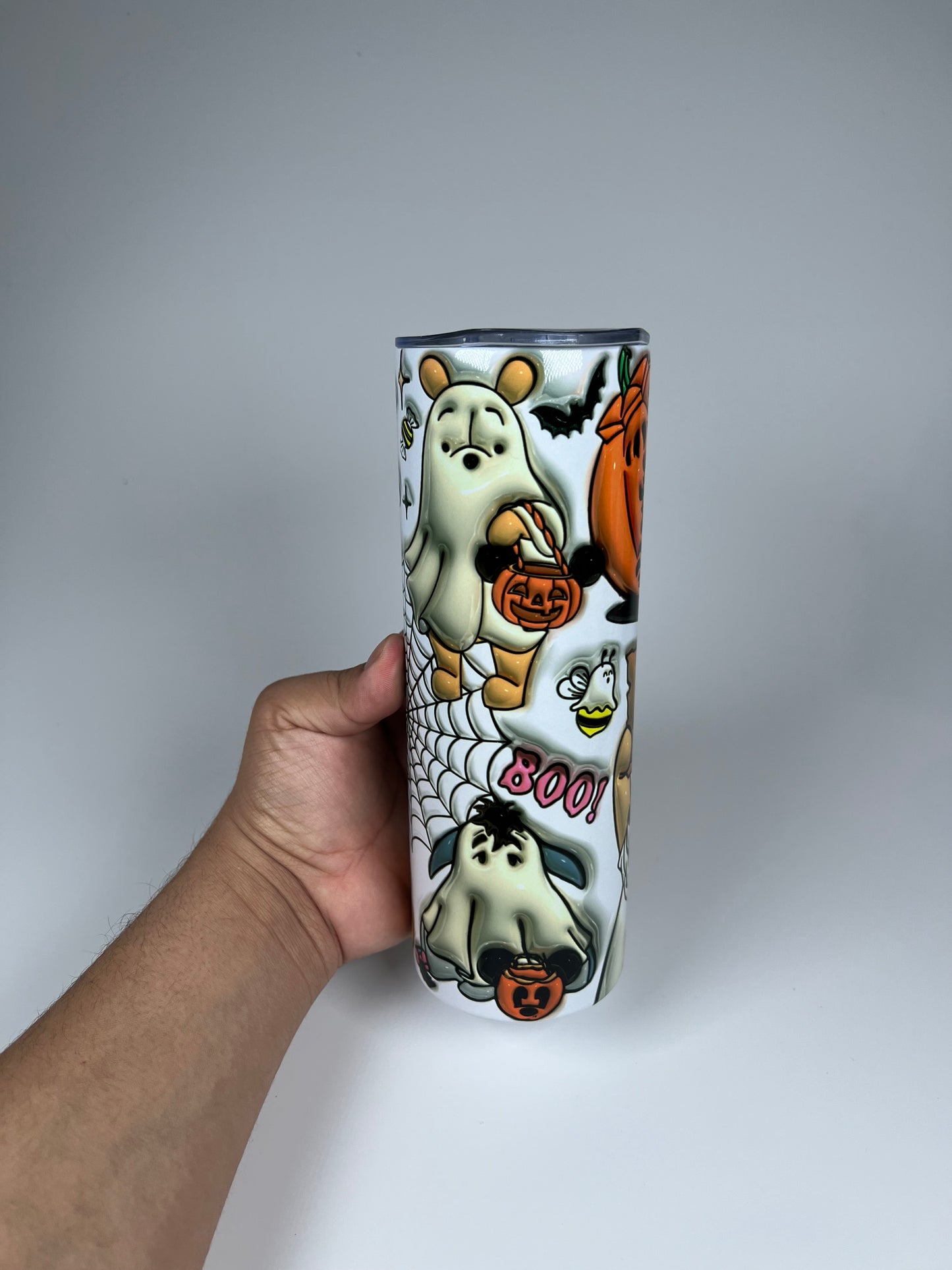 “Trick or Treat” Pooh Tumbler