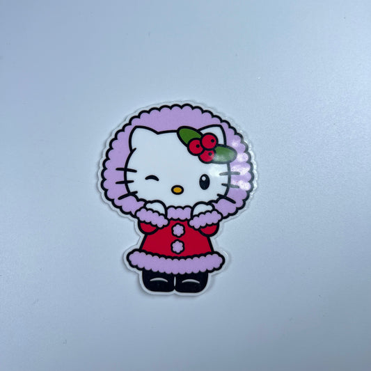 Hk pink sweater sticker