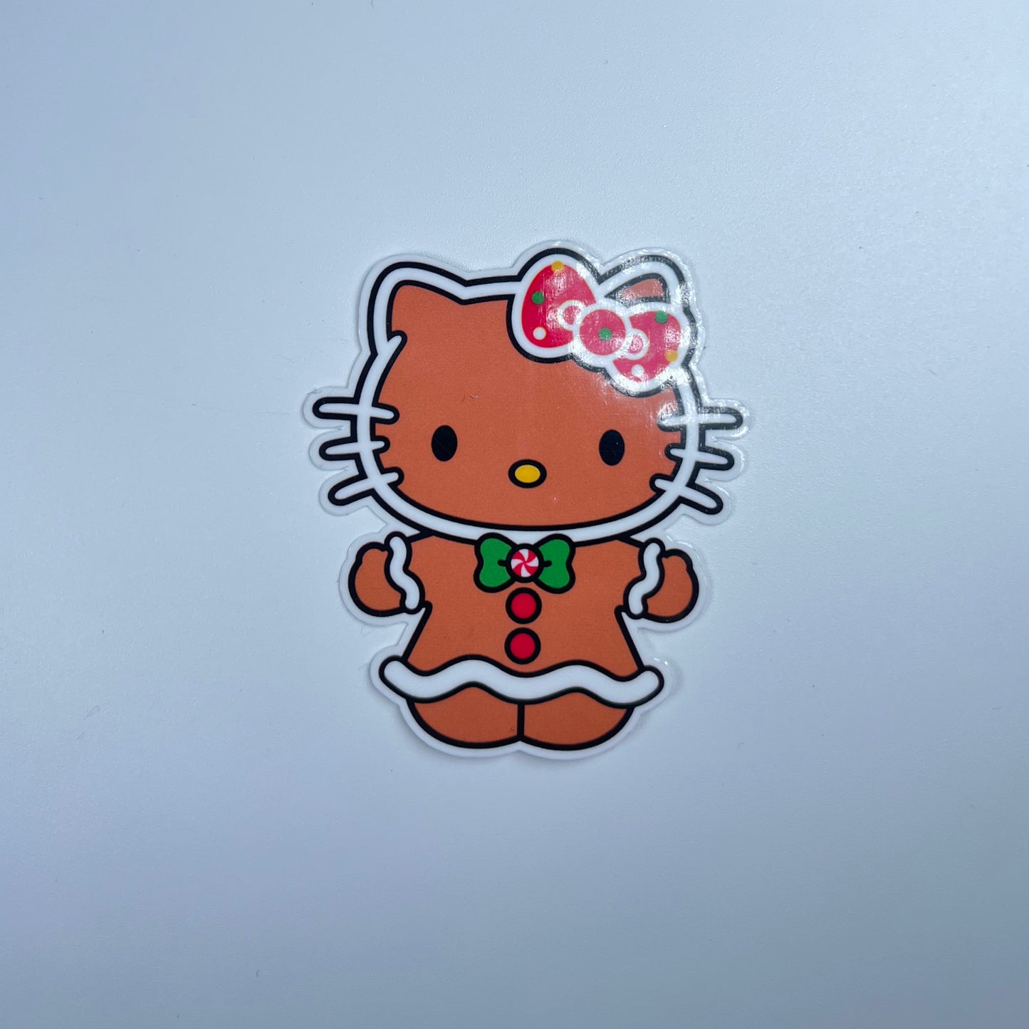 Hk gingerbread sticker
