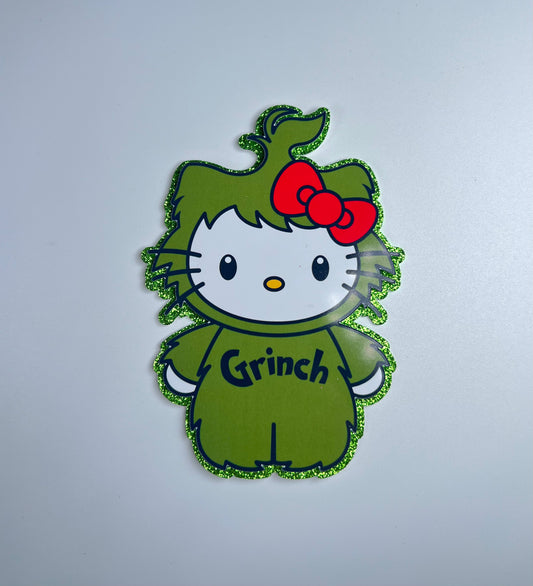Hk Grinch printed Topper