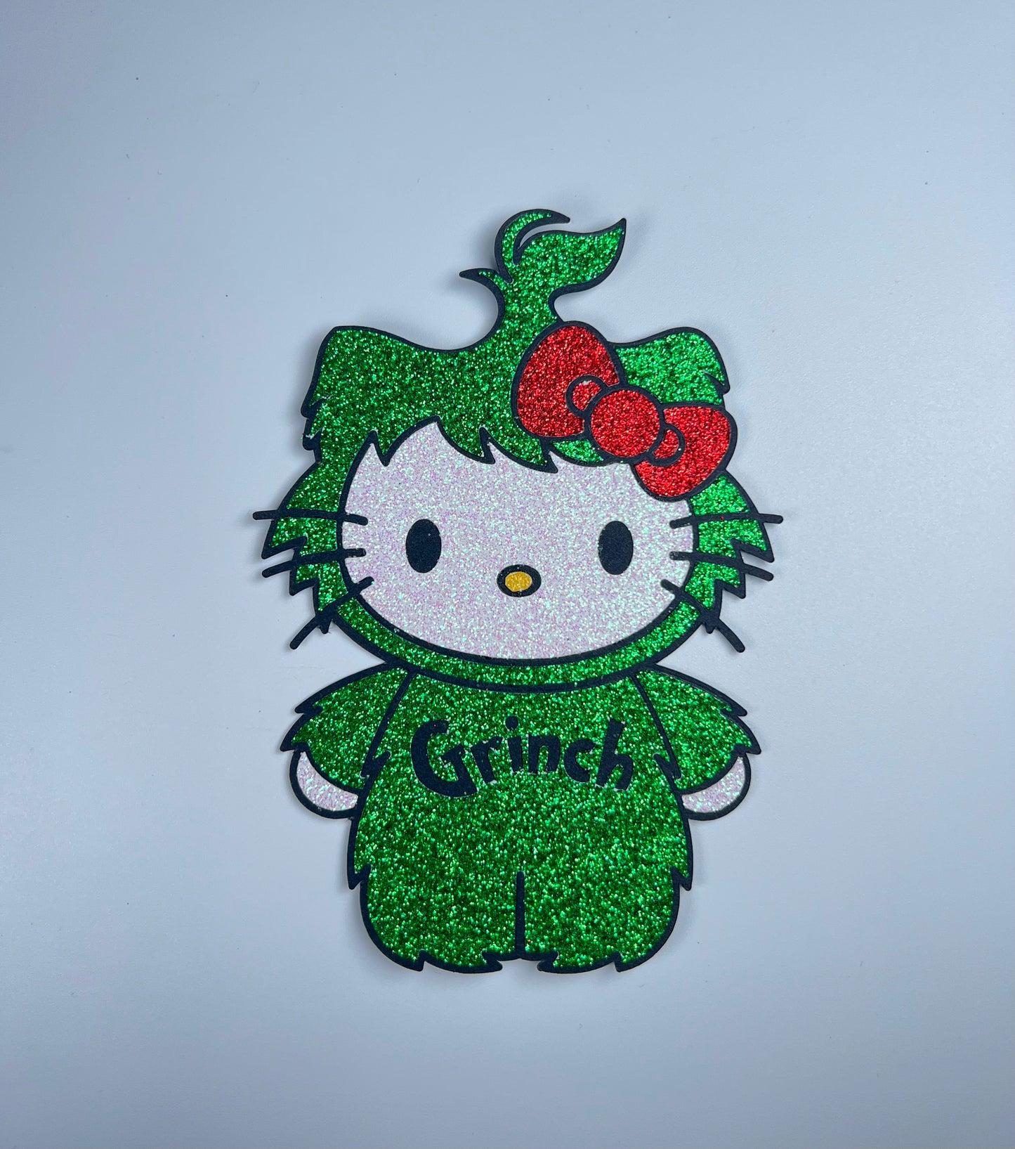 Hk grinch glitter topper