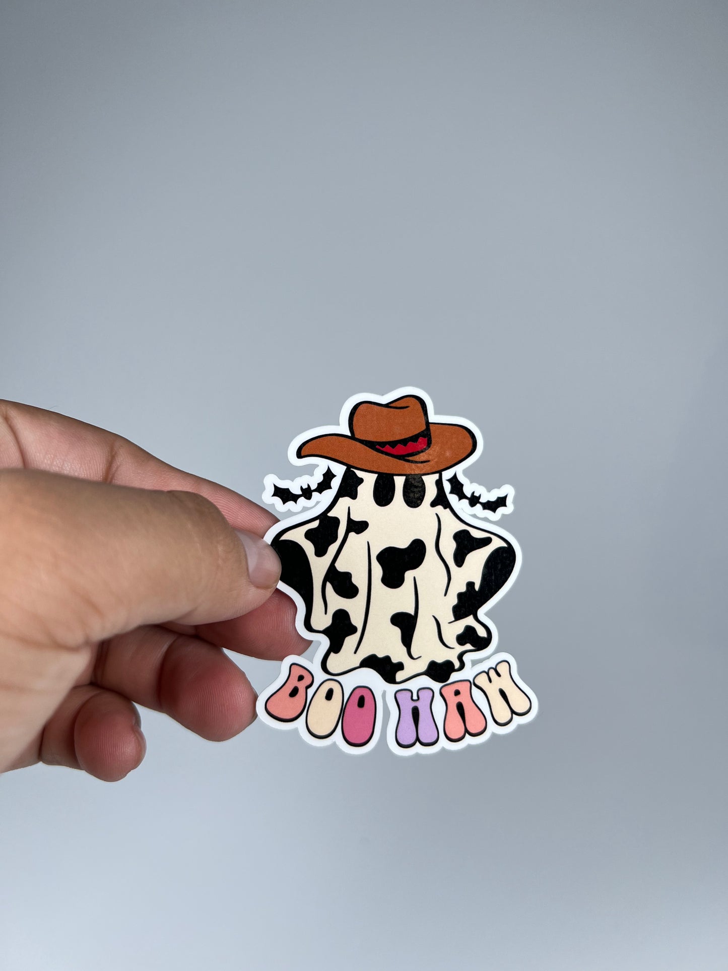 Cowboy ghost Sticker