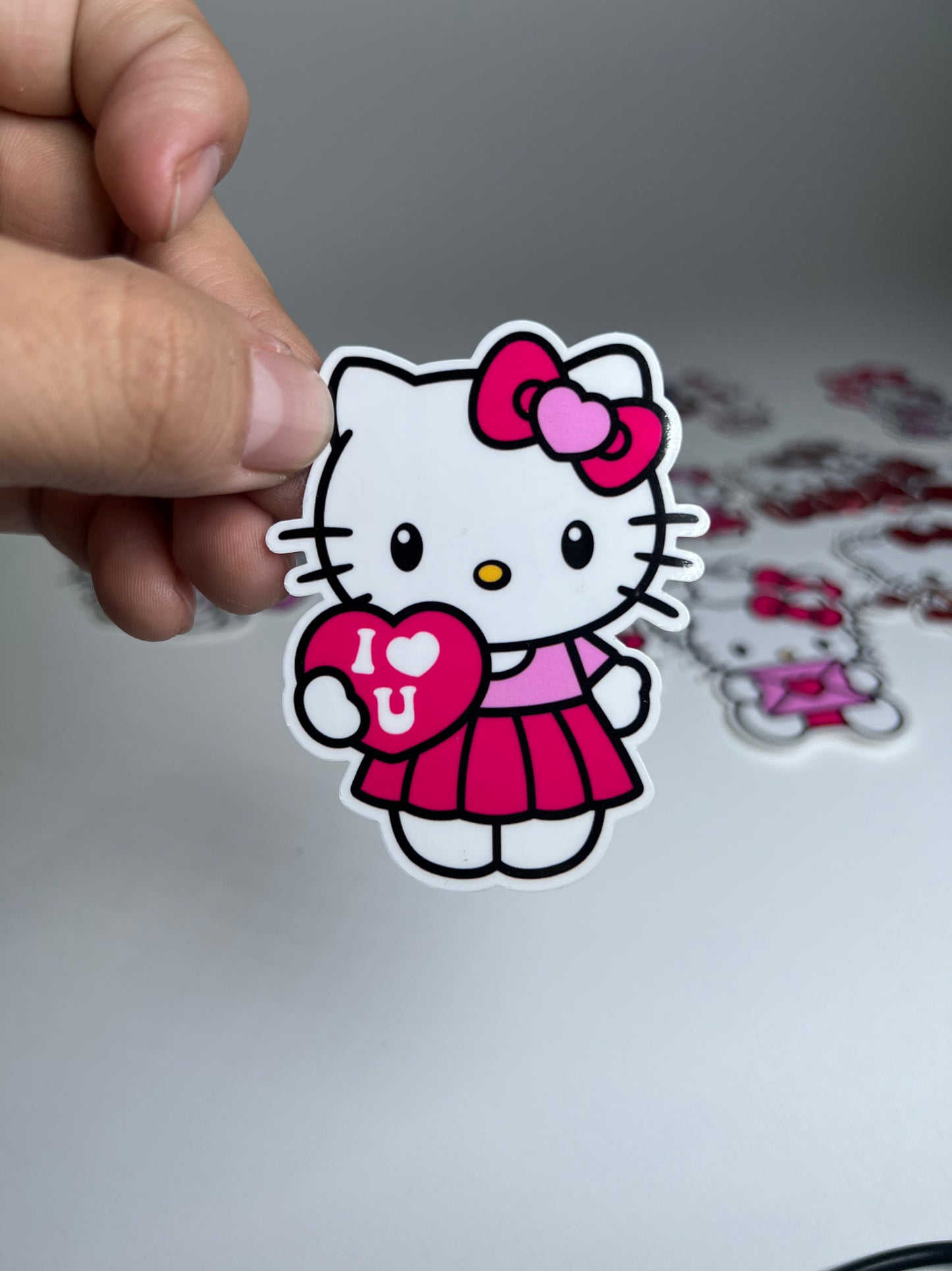 Hk “I❤️U” skirt Sticker