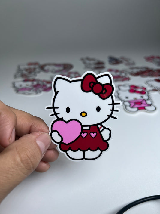 Hk heart Sticker