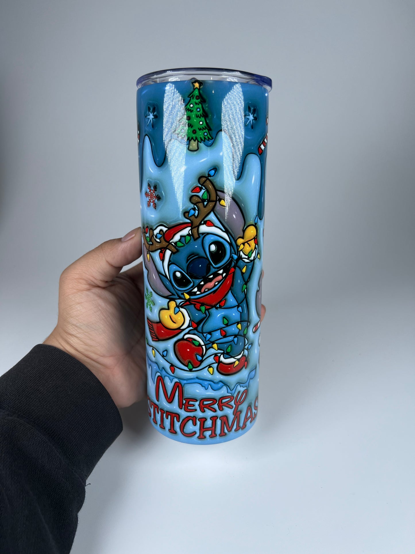 Stitch  Christmas Tumbler
