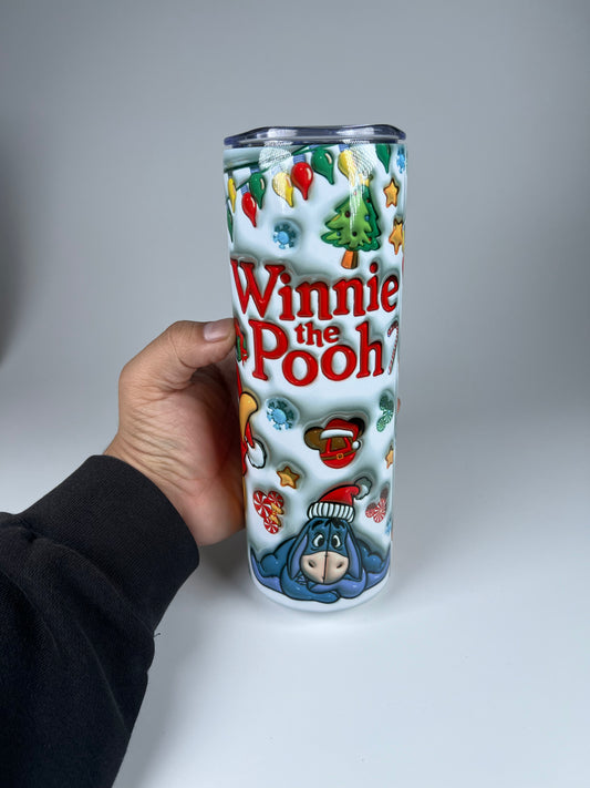 Pooh Christmas Tumbler